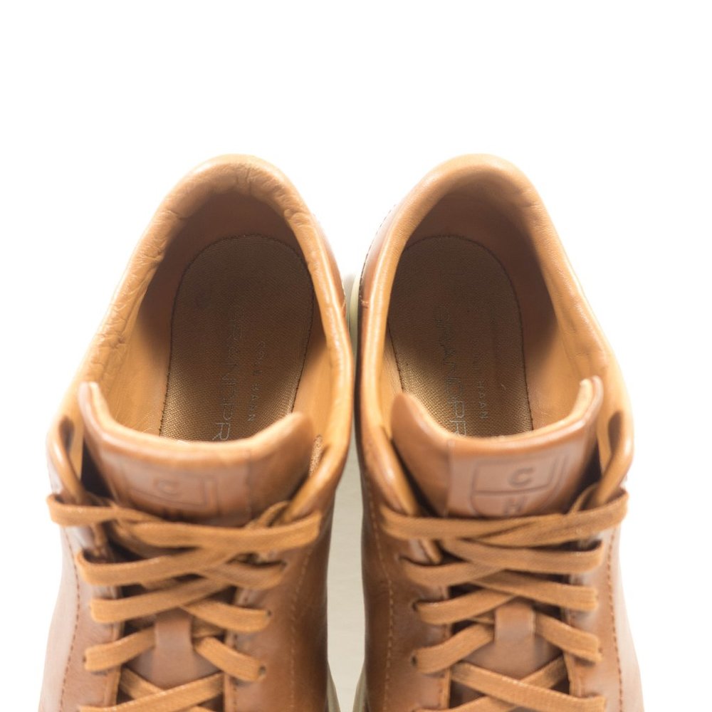 Cole Haan GrandPro Leather Tennis Sneakers - Men's Size 10 - Picture 6 of 8